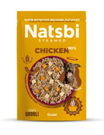 natsbi Natsbi Dog Steamed Chicken 200gr