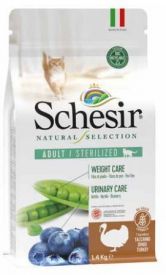 Schesir Natural Selection Grain Free Turkey Sterilized Cat