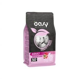 image of Oasy Grain Free Adult Medium  Large With Pork
