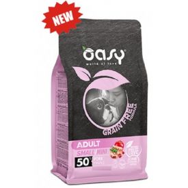 image of Oasy Grain Free Adult Small And Mini Pork