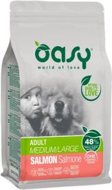 Oasy One Protein Dog Adult Salmon Medium/large Breed
