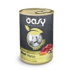 Oasy Wet Dog Grain Free - Adult Medium & Large Breed Beef