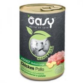 image of Oasy Wet Dog Grain Free - Adult Medium/large Chicken
