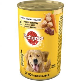 Pedigree Dog Wet Food Chicken And Carrots In Jelly