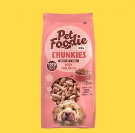 Pet Foodie Chunkies Duck Single Protein Barf Food For Dogs