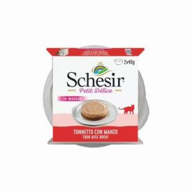 Schesir Petit Delice Tuna With Beef