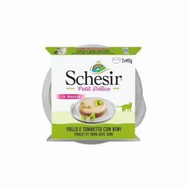 Schesir Petit Delice Chicken And Tuna With Kiwi
