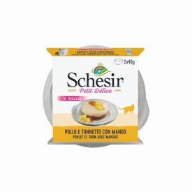 Schesir Petit Delice Chicken And Tuna With Mango