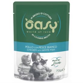 Oasy Chicken With White Fish (pouch)