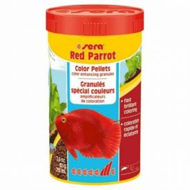 image of Sera Red Parrot  Fish Food Color Enhancing Pellets