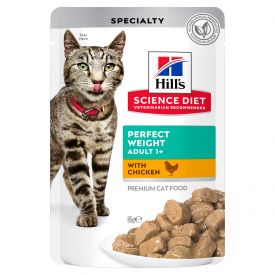Hills Science Plan Feline Adult Perfect Weight With Chicken 