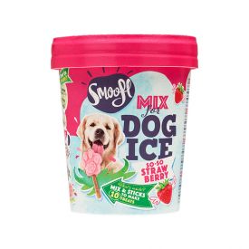 Smoofl Strawberry Mix For Dog Ice Cream