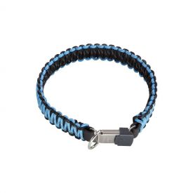 Sprenger Collar In Nylon With Click Lock Space/lagoon 60cm