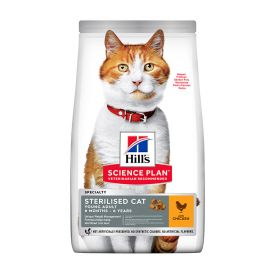 Hill's Science Plan Sterilised Cat Young Adult Cat Food With Chicken