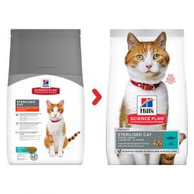 Hill's Science Plan Sterilised Cat Young Adult Cat Food With Tuna