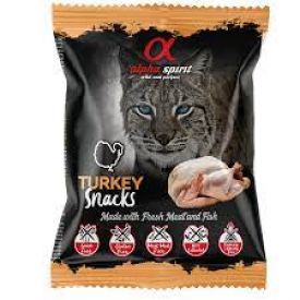 Alpha Spirit Turkey Snacks For Cat 