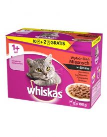 Whiskas Pouches Meat Selection