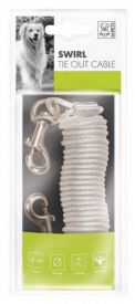 M-pets - Swirl Tie Out Cable
