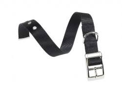 Camon Nylon Collar With Metal Buckle 12 X 380 Mm Black